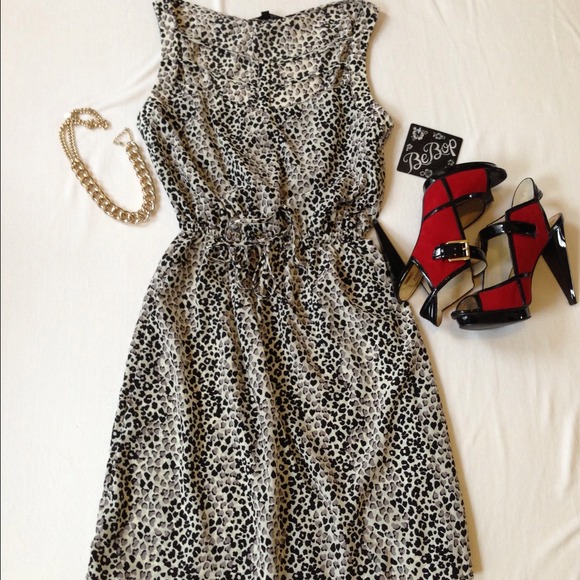 SOLD AS BUNDLE! NWOT Leopard print dress