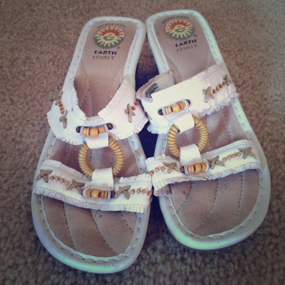 White Earth Spirit sandals, reduced price!!