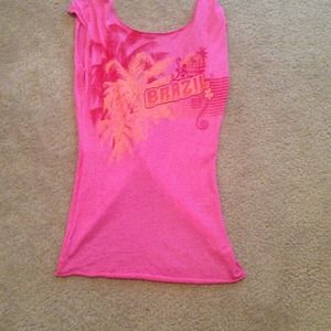 SOLD Pink Guess top XS
