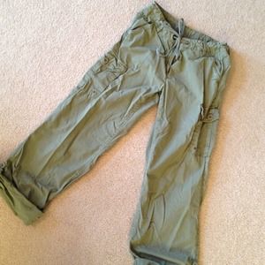 Adorable cargo pants & khaki linen pants BUNDLE