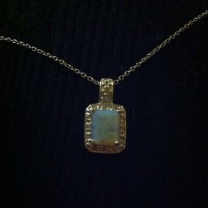Opal necklace