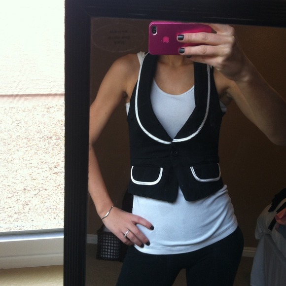 Sold! tuxedo vest