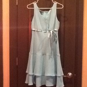 Jones Wear Aqua Dress - size 8