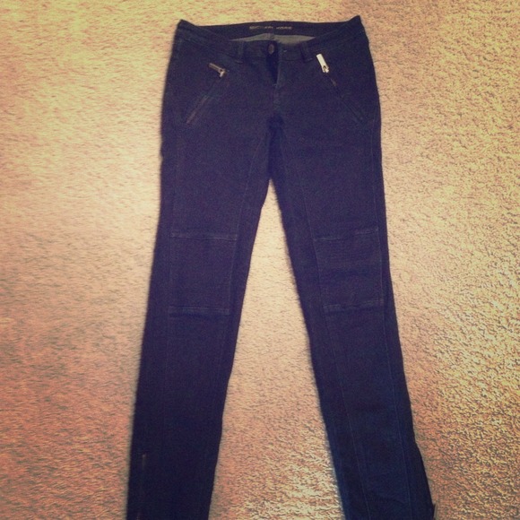 Michael Kors zipper ankle jeans