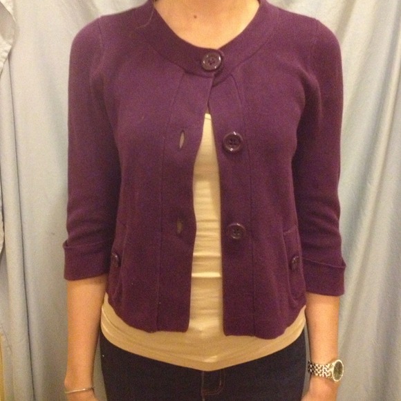 Purple sweater