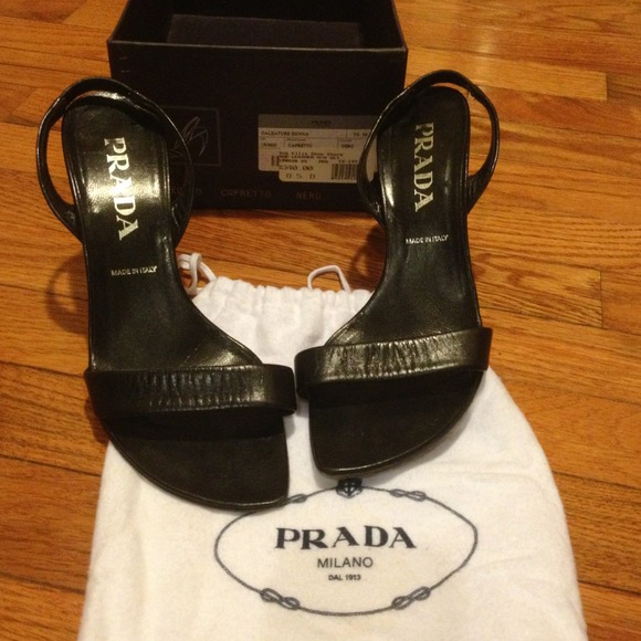 Prada Capretto Sandal