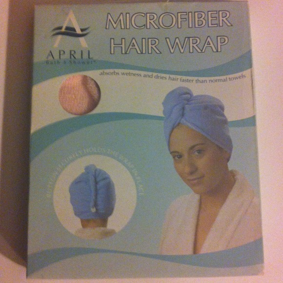 New in box, microfiber hair wrap!