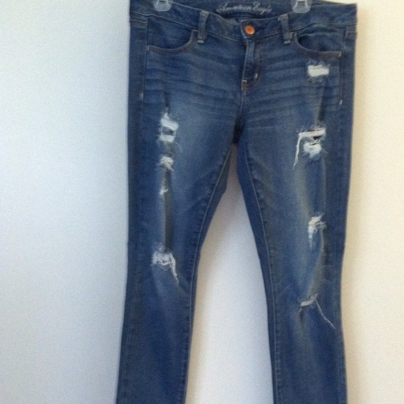SOLD!Ae jeggings size 10