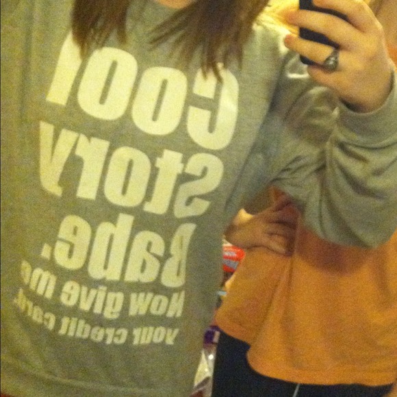 Cool Story Babe oversized sweater