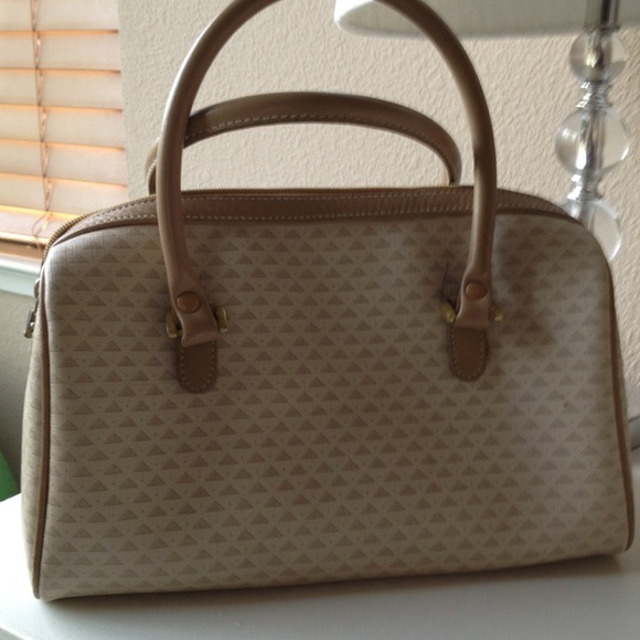 Liz Claiborne original, genuine trim leather.