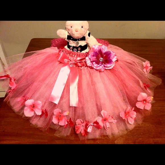 VERY CUTE Floral pink tutu!!!