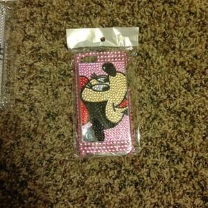 Bedazzled Minnie Mouse phone case