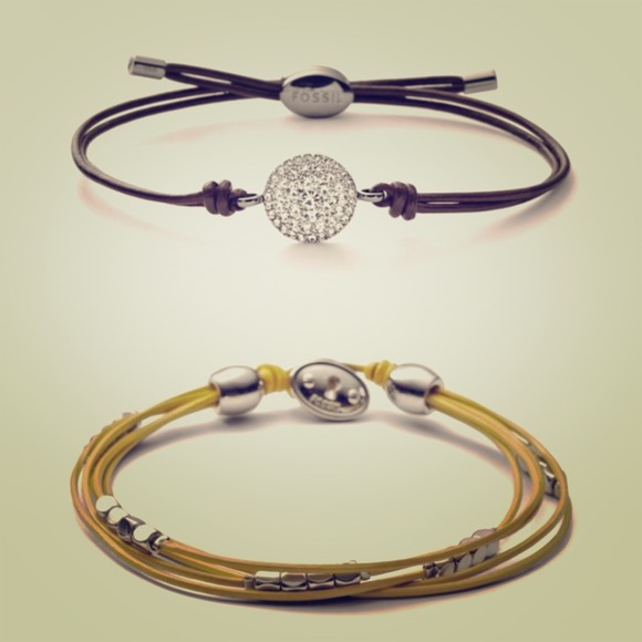 ❗Final Discount❗FOSSIL Leather Strap Bracelets