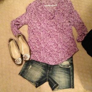✂Purple Limited Rayon top✂