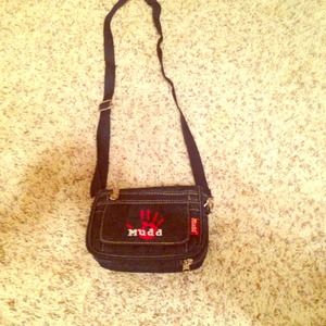 Small denim Mudd brand purse