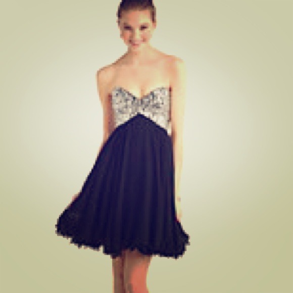 Strapless Babydoll Dress