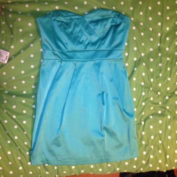 An Agaci Turquoise dress