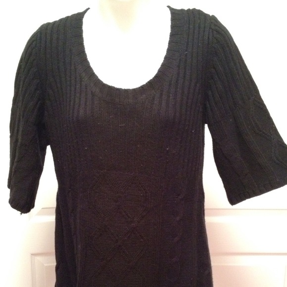 Gorgeous black sweater dress