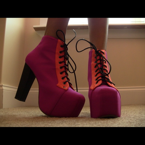 Jeffrey Campbell Lita Platform Heels Size 8.5