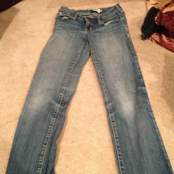 Abercrombie straight leg girls