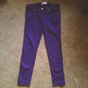 Purple Skinny Jeans