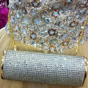 Rhinestone purse
