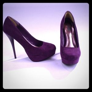 Purple Charlotte Russe purple pumps