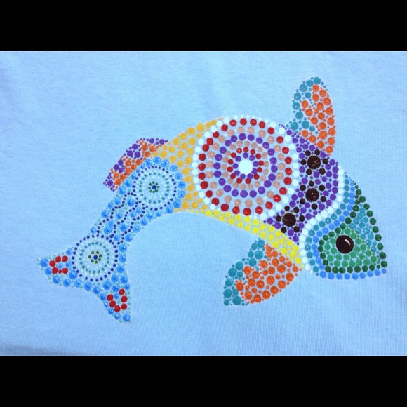 Hand-painted t-shirts
