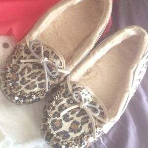 Cheetah moccasins