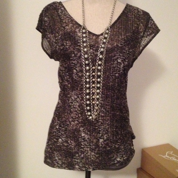 Black Grey sleeveless top