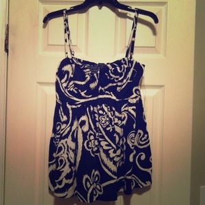 Spaghetti strap tank