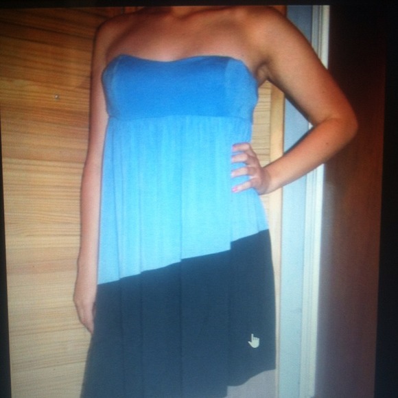 Hold..⚡Flash sale⚡ Boutique color-block long dress - Picture 3 of 4