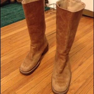 RESERVED Beautiful rugged frye-like leather boots