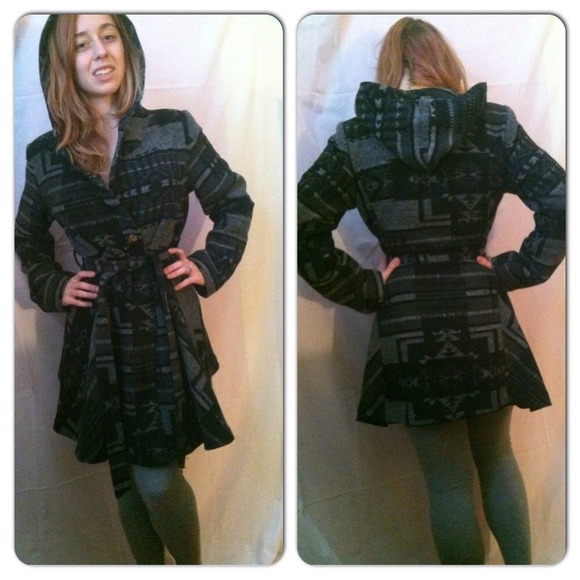 Forever 21 Aztec Coat