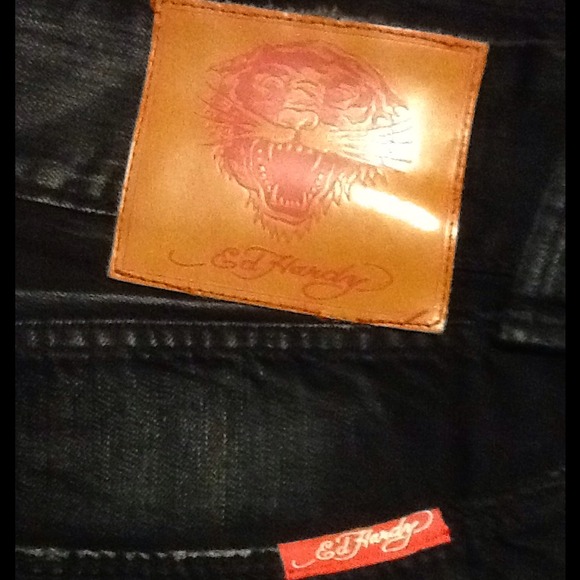 🔪PRICE CUT MAN'S ORIGINAL ED HARDY PANTS - Picture 2 of 2