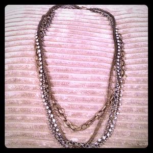 ⛔SOLD⛔Express multi. chain necklace