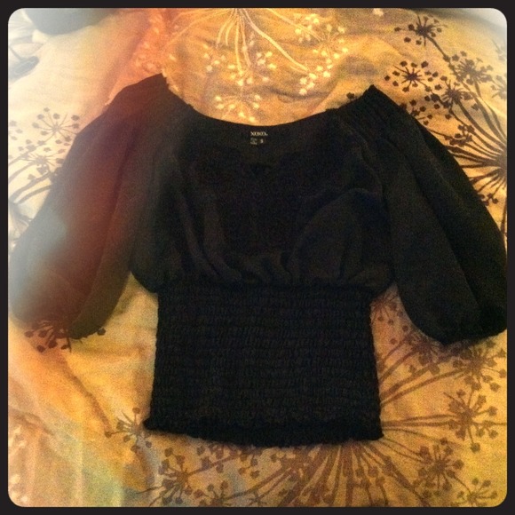 Black dressy shirt