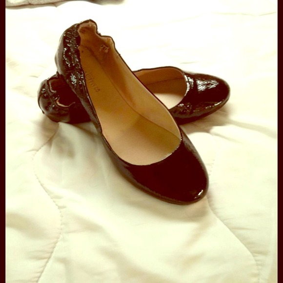Patent black flats