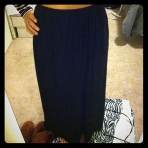 🔴SOLD🔴Black maxi skirt
