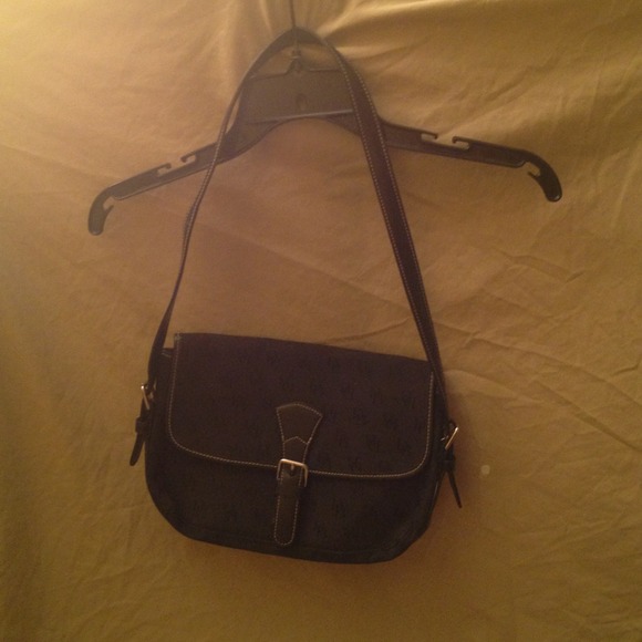 Dooley & Bourke canvas bag leather strap