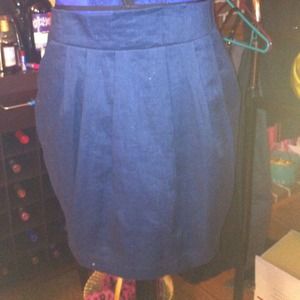 Short Navy Blue skirt size M