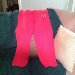 Victoria's Secret Capri sweatpants.