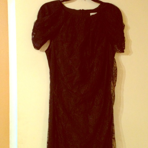 REDUCED Black Tadashi lace dress