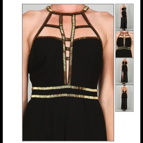 Grecian sheer jumper - great holiday party outfit! - Picture 2 of 3