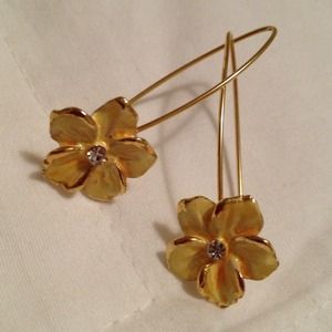 Flower earrings