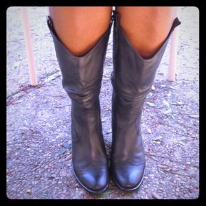 Fabulous Leather Cowgirl Boots