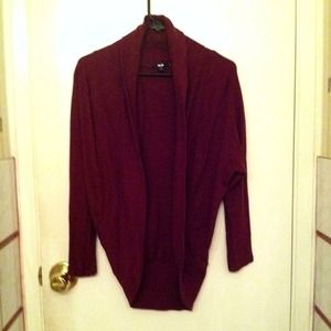 Maroon Cardigan from Papaya