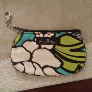 Vera Bradley coin purse/id key chain