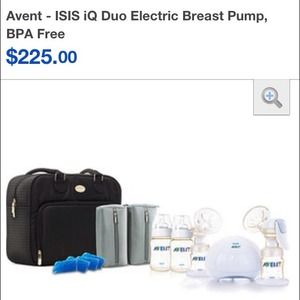 ON HOLD - Avent - ISIS iQ Duo Electric Breast Pump