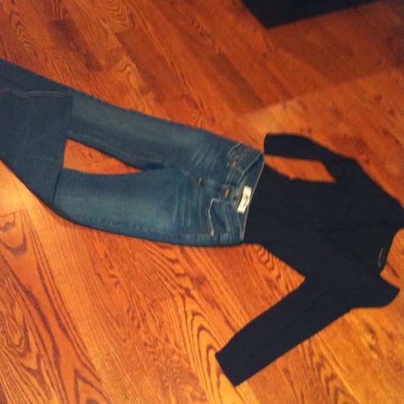 *SOLD* Black Cotton Top